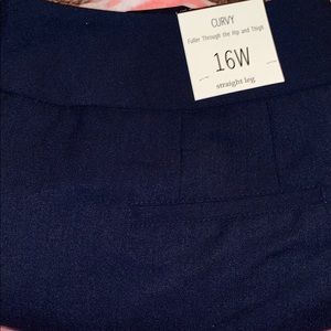 Navy blue work pants, NWT